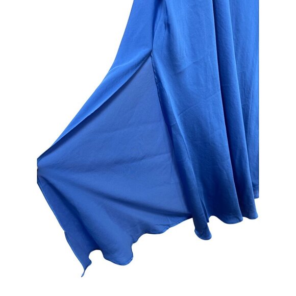 Free People Countryside Blue Maxi Slip Lace Dress NWT Small - Picture 6 of 8